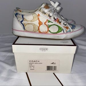 Women’s COACH Multicolor Sneaker Size 7
